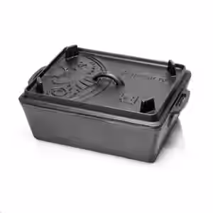 Kastenform mit Deckel Black - 5