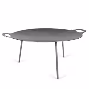 Grill- und Feuerschale Grau - 56 cm