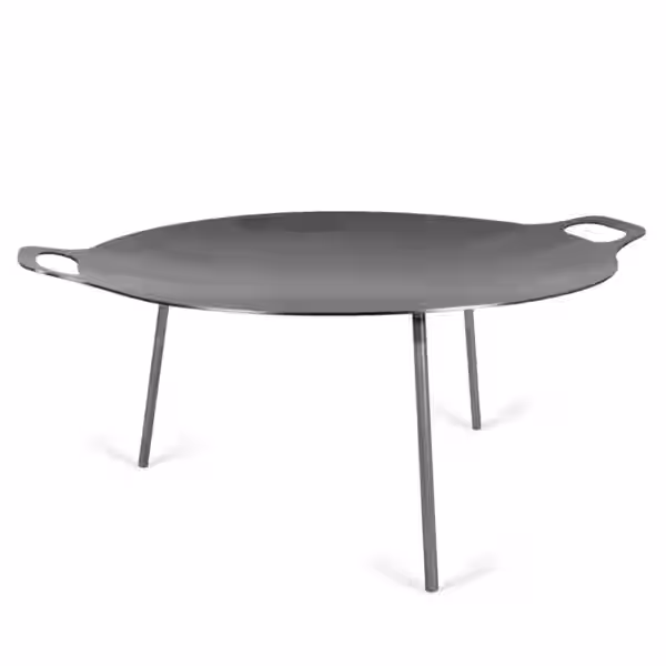 Grill- und Feuerschale Grau - 56 cm