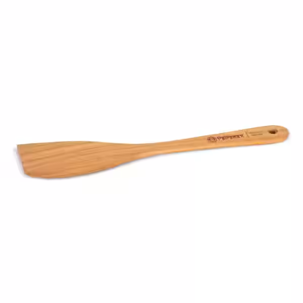 Holzspachtel mit Einbrand Braun