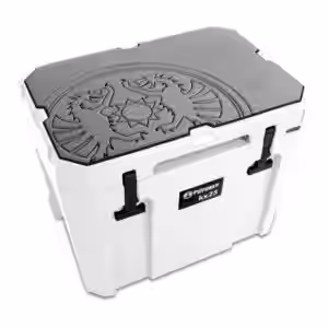 Haft-Auflage Kühlbox Grau