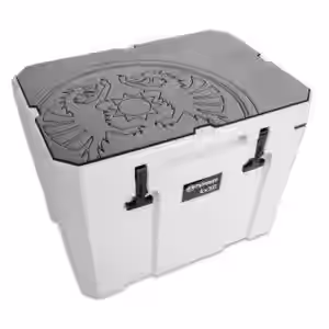 Haft-Auflage Kühlbox Grau