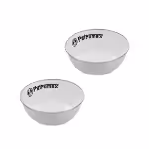 Emaille Schalen 2x Set White