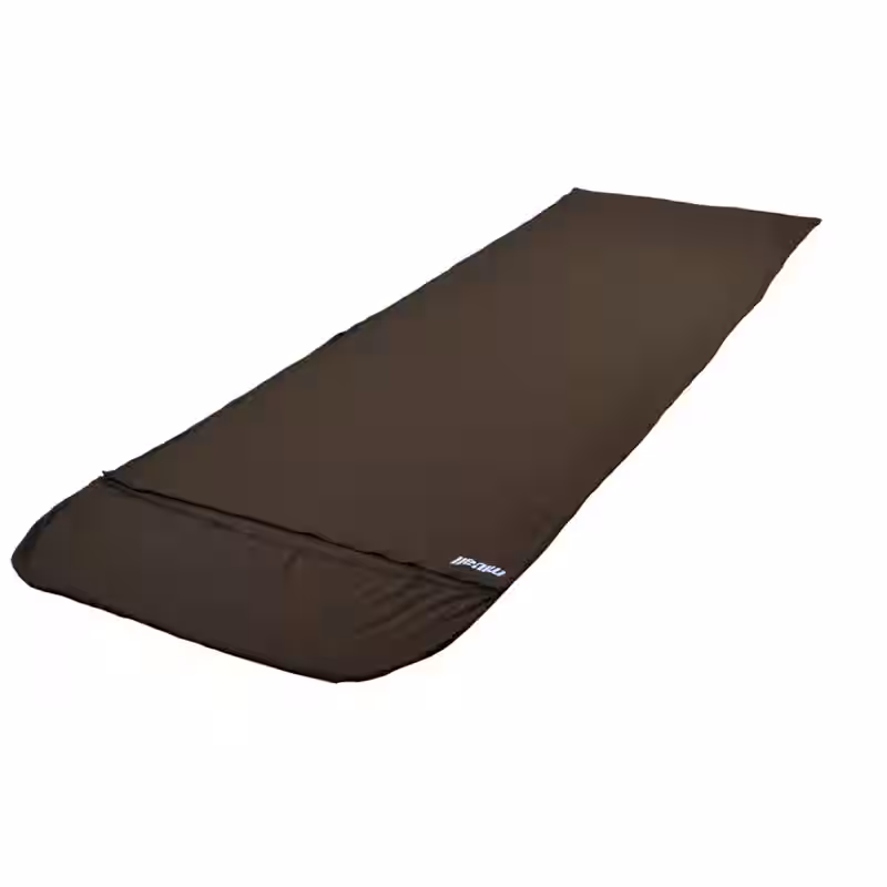 10123537 mivall inlett bw mischgewebe decke 255x75cm braun