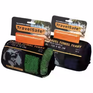 Travelsafe Microfiber Terry Towel L blau