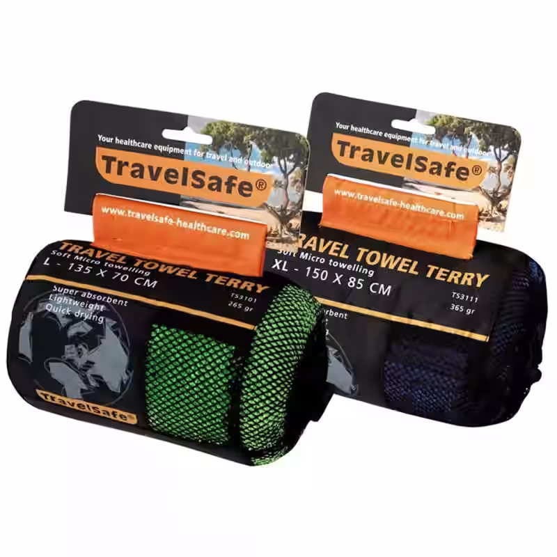 Travelsafe Microfiber Terry Towel L blau 1 Travelsafe Microfiber Terry Towel L blau
